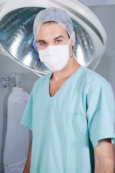 Confident doctor looking at camera — Stock Photo, Image