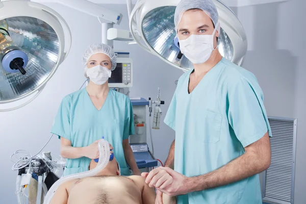 Medical Team in Surgery — Stock Photo, Image