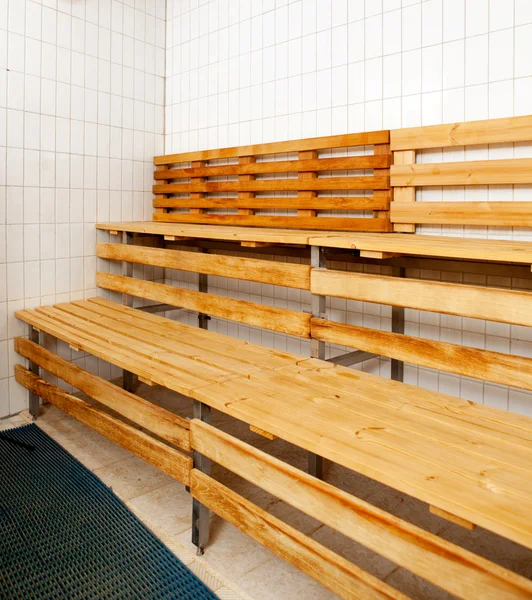 Intérieur du sauna — Photo