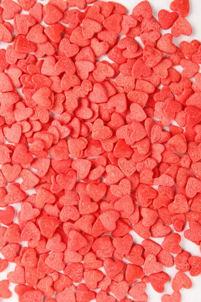 Background of red hearts — Stock Photo, Image