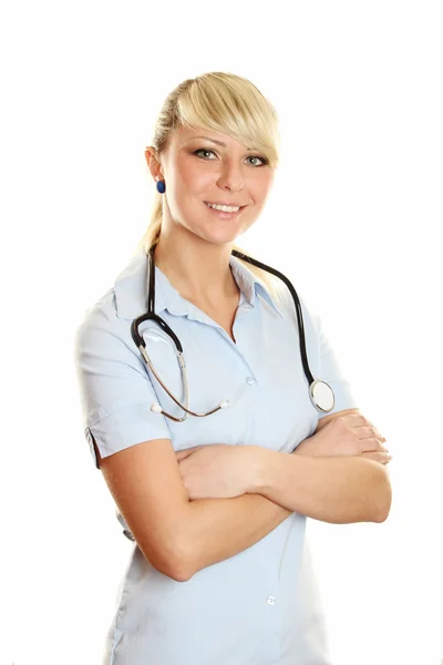 Medico femminile sorridente — Foto Stock