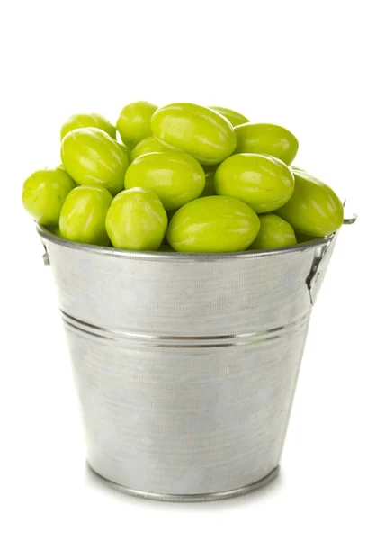 Candy in the bucket — Stock Photo, Image