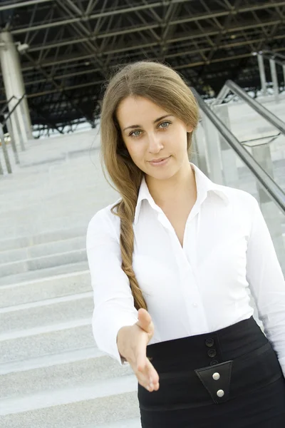 Joven mujer de negocios —  Fotos de Stock