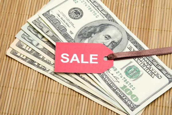 Sale money. Dollar — Stock Photo, Image