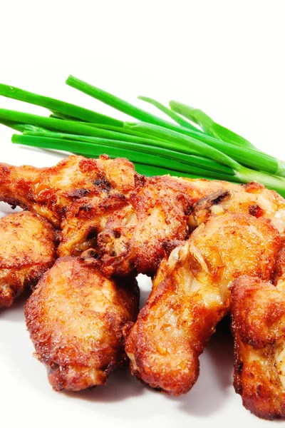 A plate of chicken wings — Stock Photo, Image