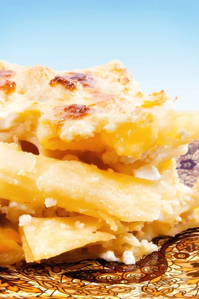 Heerlijke zelfgemaakte mac en kaas — Stockfoto