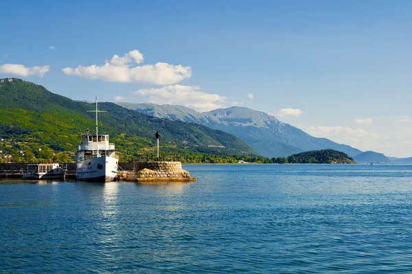 Lago Ohrid — Foto de Stock