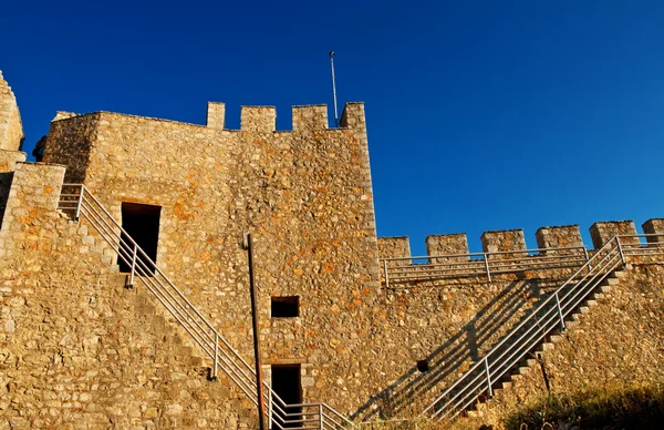 La fortaleza del emperador Samuil en Ohrid, Macedonia — Foto de Stock