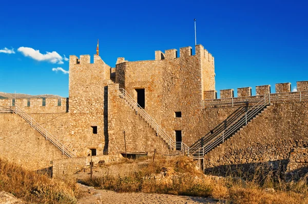 마케도니아 오 흐 리드에서 황제 samuil의 요새 — 스톡 사진