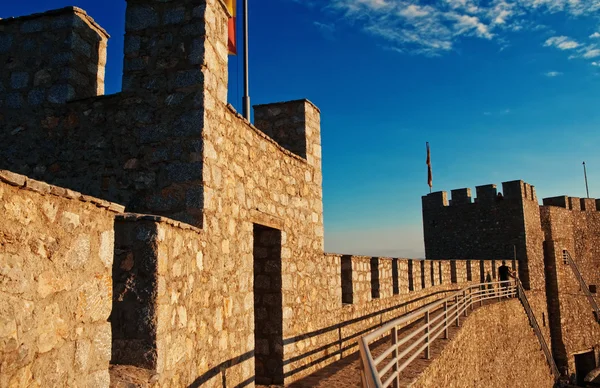 Het fort van keizer Ohrid, Macedonië, in ohrid, Macedonië — Stockfoto