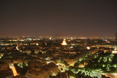 Paris. Night view clipart