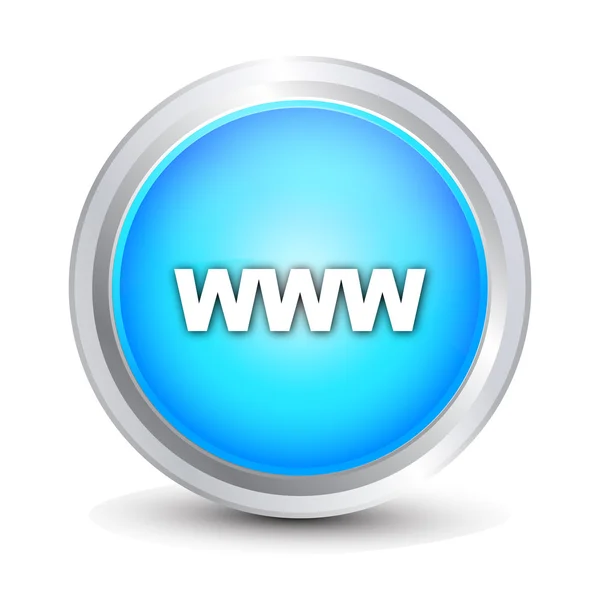 Www / internet button_2 — Stock Vector
