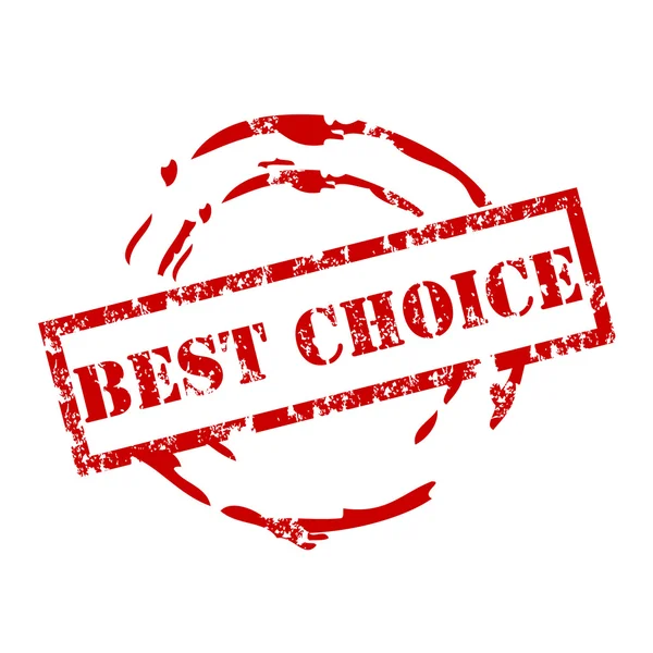Best choice guarantee stamp — Stockvector