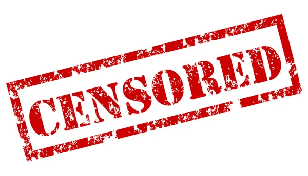 Цензурная марка — стоковый вектор