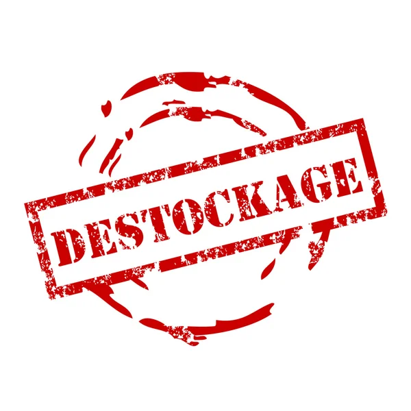 Destockage _ 2 — Stockvektor