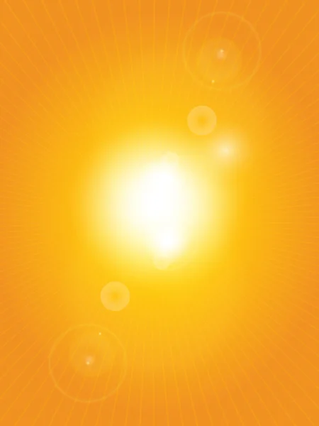Sunburst Vektor Hintergrund — Stockvektor
