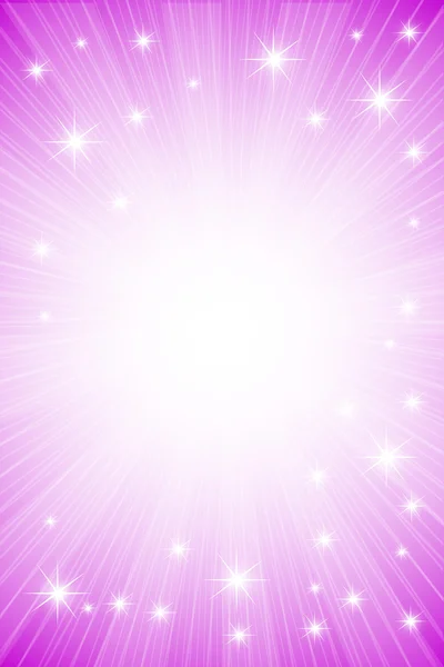 粉红星光背景 — 图库矢量图片