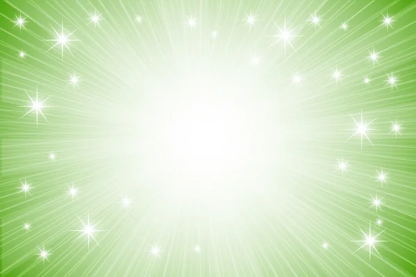 녹색 빛나는 배경 — 스톡 벡터