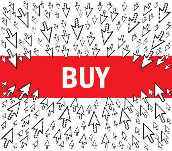 Buy-Konzept — Stockvektor