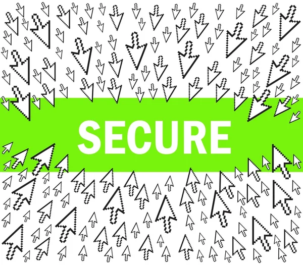 Sécurité Internet — Image vectorielle