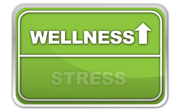 Wellness stress — Stock Vector