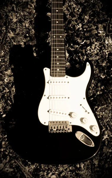 Fondo de guitarra — Foto de Stock