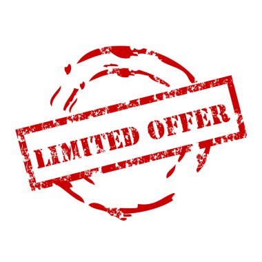 Limited Offer stamp clipart