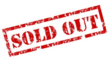 Sold out clipart