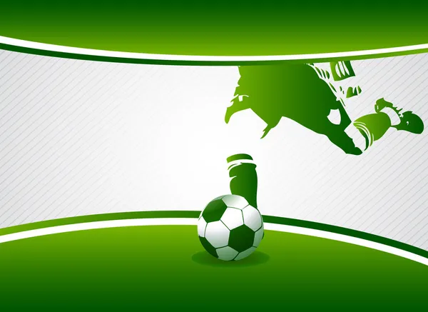 Joueur de football _ 5 — Image vectorielle