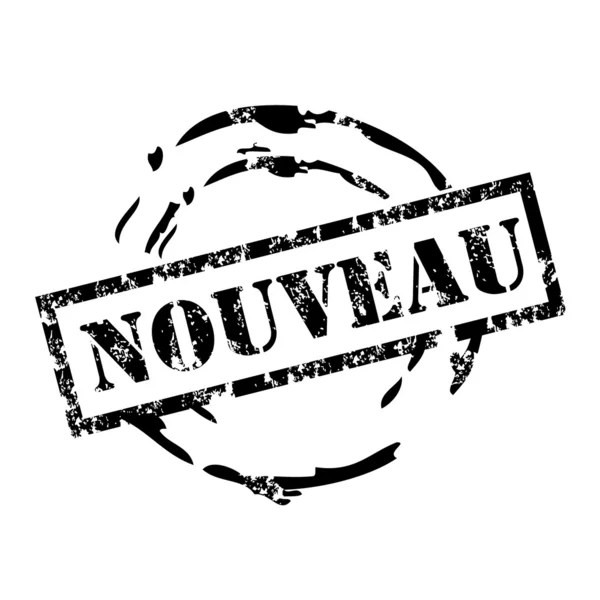 Nouveau stamp — Stock Vector
