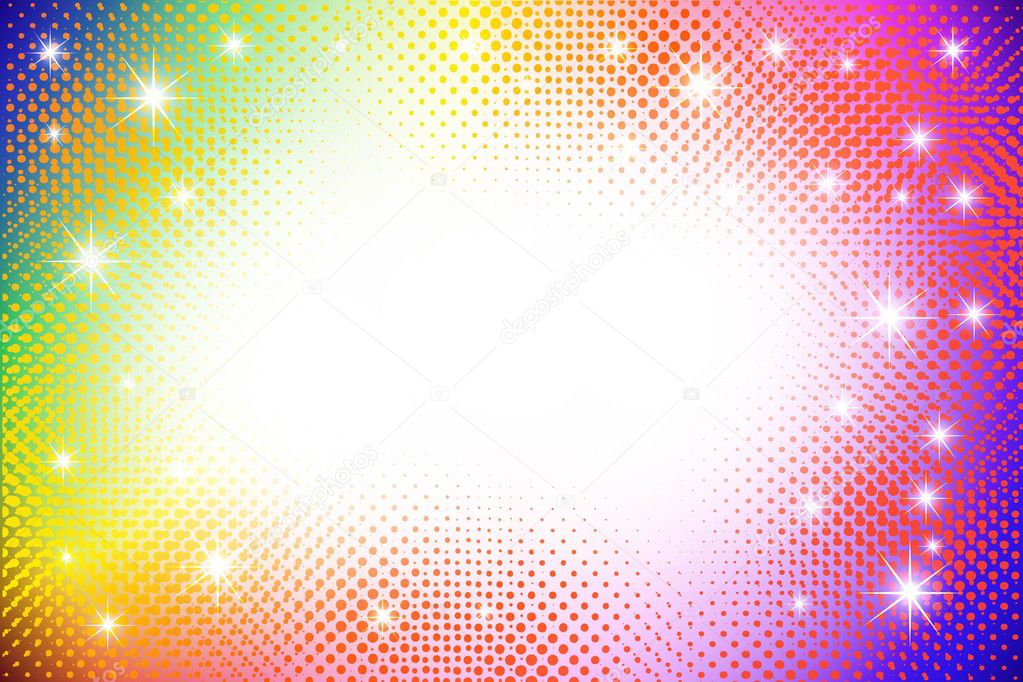 Colorful abstract halftone background.