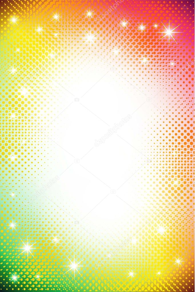 Colorful dots abstract background