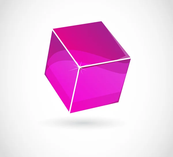 Business kub design — Stock vektor