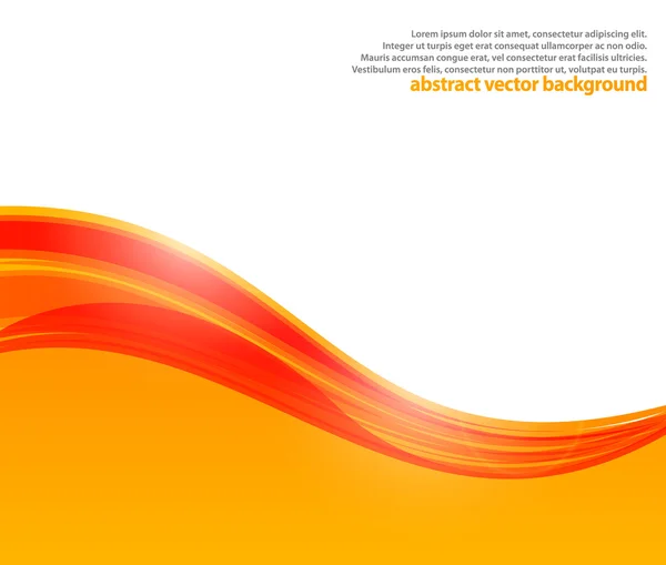 Bannière design abstraite — Image vectorielle