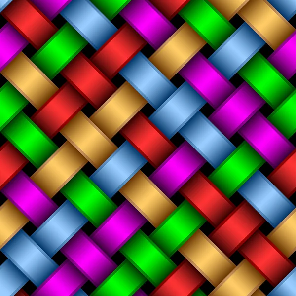 Rubans multicolores . — Image vectorielle