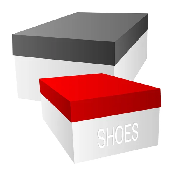 Shoeboxes. — Stock Vector