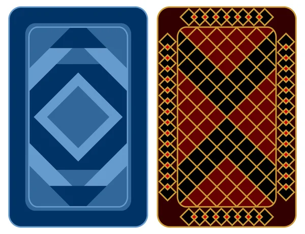 Design della carta da gioco . — Vettoriale Stock