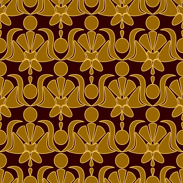 Seamless patterned wallpaper — Stock Vector