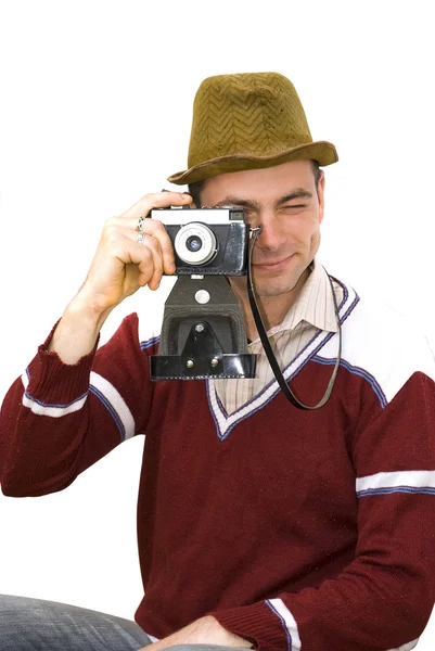 stock image Vintage photographer