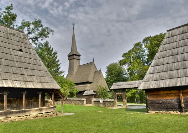 Drewniany kościół — Zdjęcie stockowe