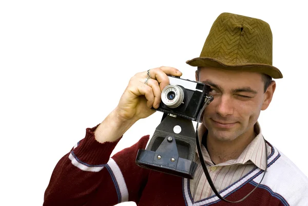 stock image Vintage photographer