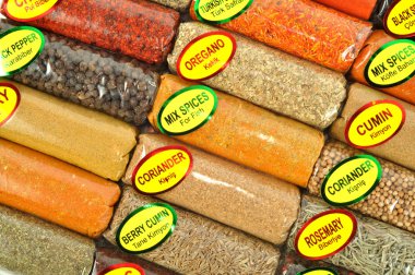 Spices collection clipart