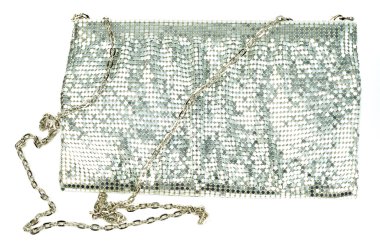 Silver clutch clipart