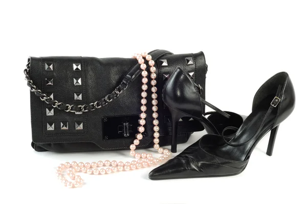 Shoe and purse — Stock Photo, Image
