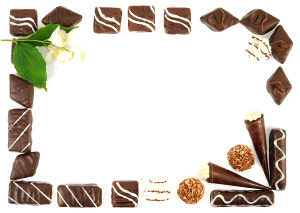 Fraime de chocolate — Foto de Stock