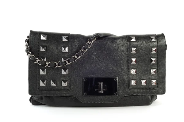 stock image Woaman black purse