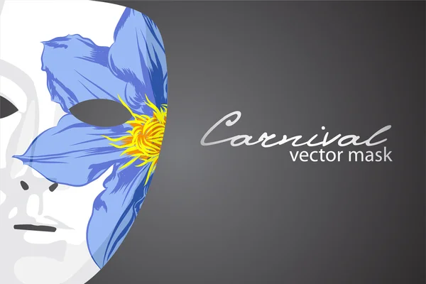Carnival mask — Stock Vector