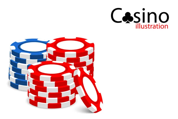 Casino illüstrasyon — Stok Vektör