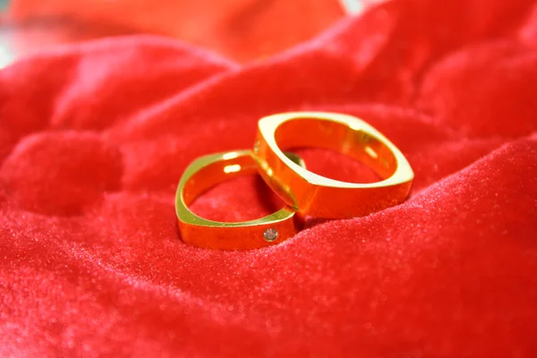 結婚指輪二つ — ストック写真