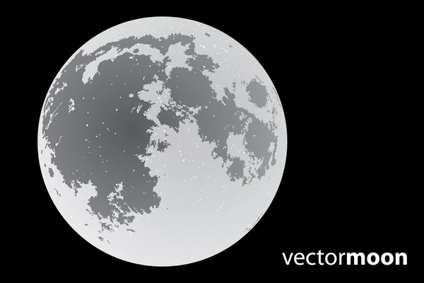 Luna vectorial — Archivo Imágenes Vectoriales